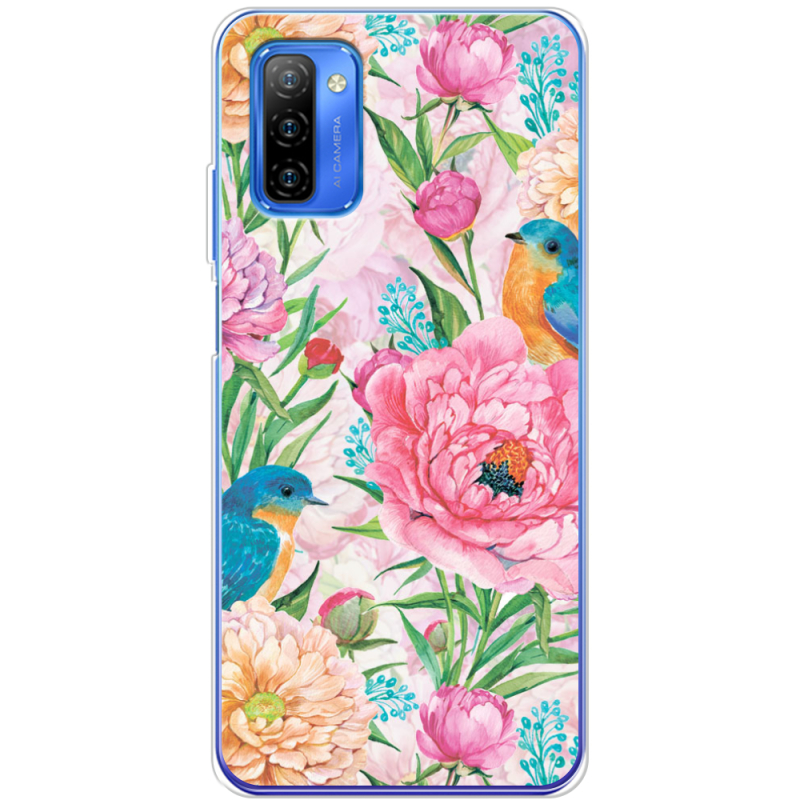 Чехол BoxFace Ulefone Note 12 Birds in Flowers