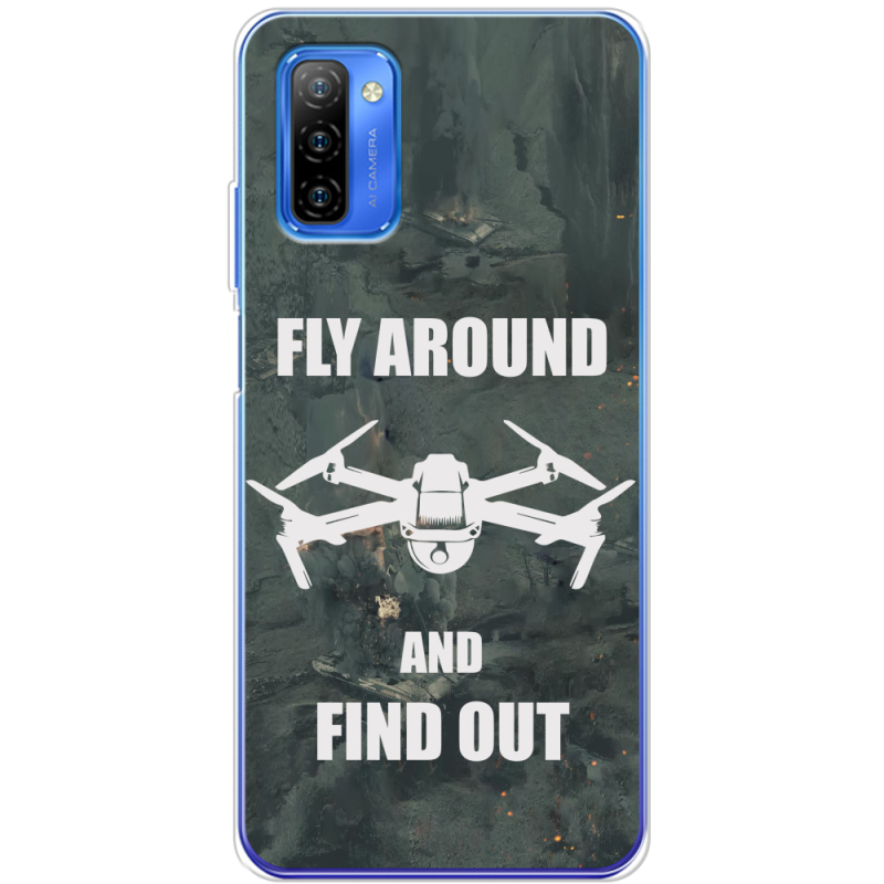 Чехол BoxFace Ulefone Note 12 Дрон Fly Around