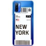 Прозрачный чехол BoxFace Ulefone Note 12 Ticket New York