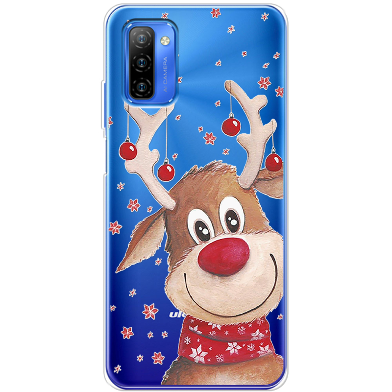 Прозрачный чехол BoxFace Ulefone Note 12 Winter Deer