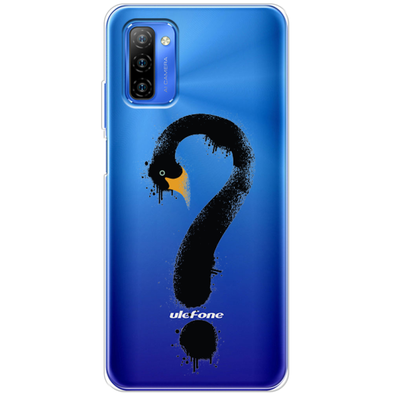 Прозрачный чехол BoxFace Ulefone Note 12 Swan question