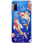 Прозрачный чехол BoxFace Ulefone Note 12 Japanese Koi Fish