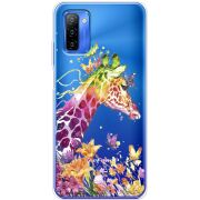 Прозрачный чехол BoxFace Ulefone Note 12 Colorful Giraffe