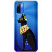 Чехол со стразами Ulefone Note 12 Egipet Cat