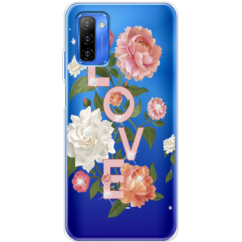 Чехол со стразами Ulefone Note 12 Love