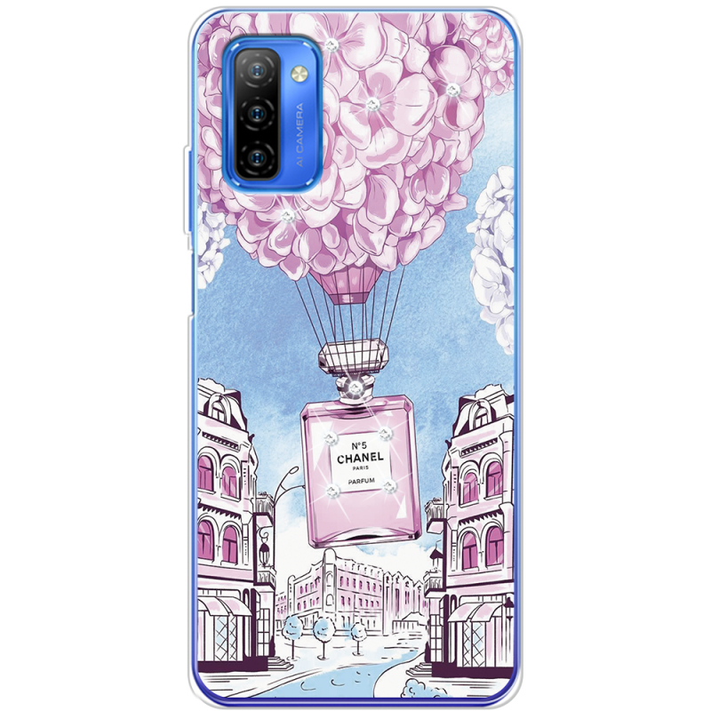 Чехол со стразами Ulefone Note 12 Perfume bottle