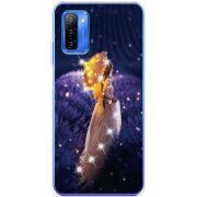 Чехол со стразами Ulefone Note 12 Girl with Umbrella