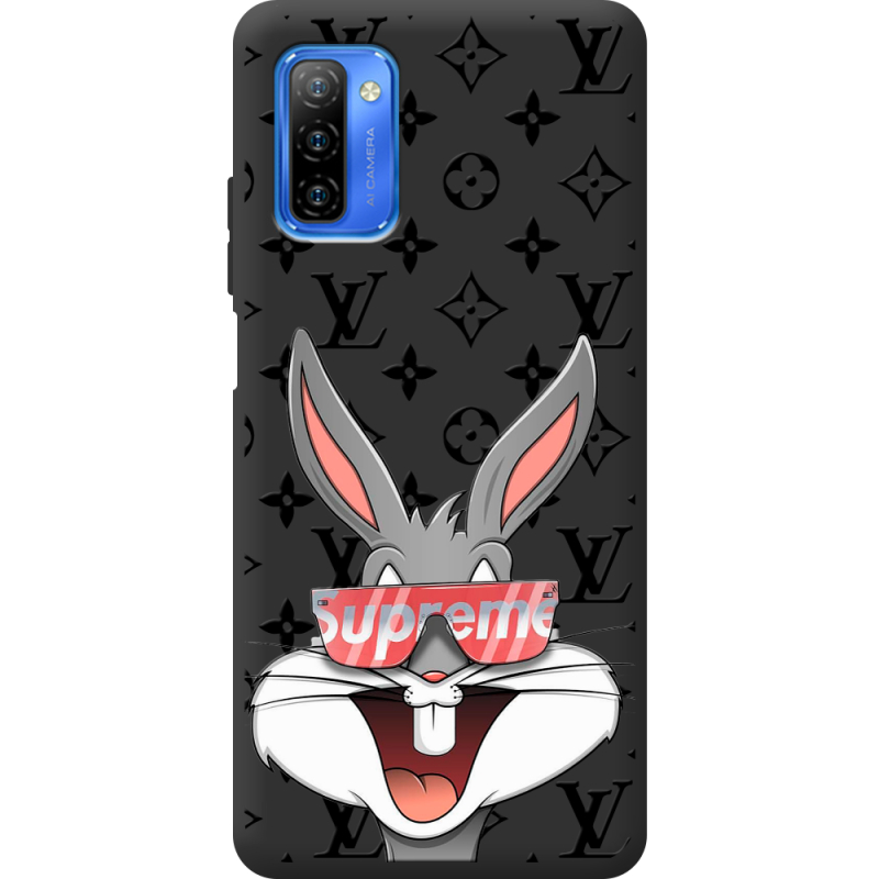 Черный чехол BoxFace Ulefone Note 12 looney bunny