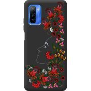 Черный чехол BoxFace Ulefone Note 12 3D Ukrainian Muse