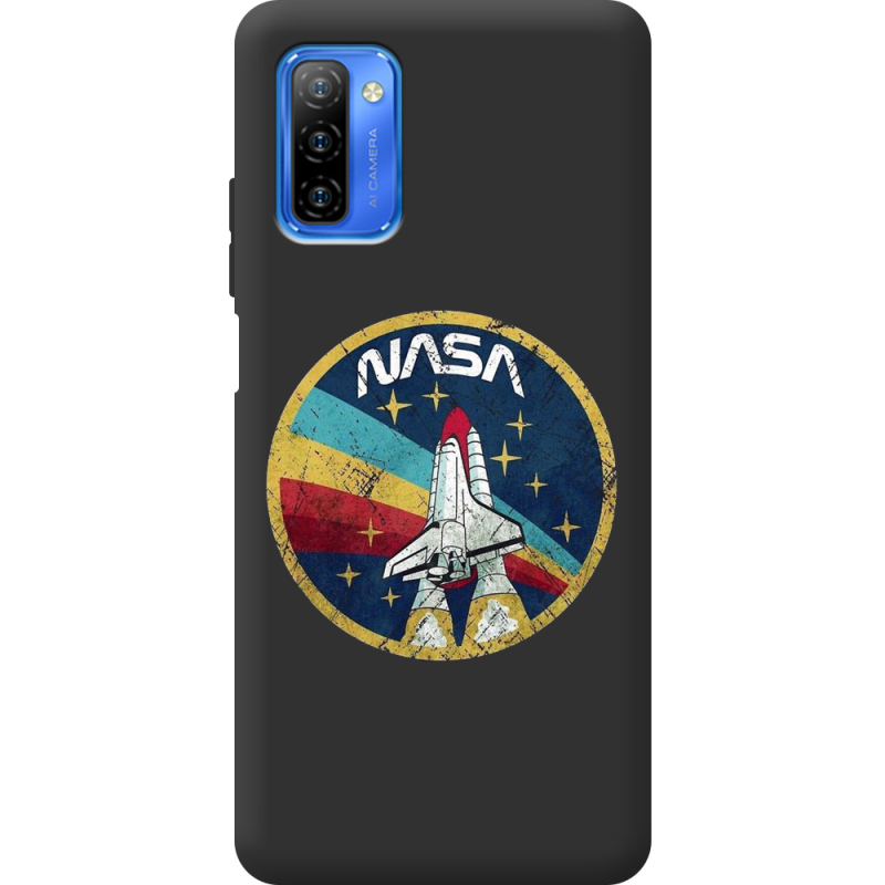 Черный чехол BoxFace Ulefone Note 12 NASA