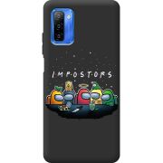 Черный чехол BoxFace Ulefone Note 12 Among Us Impostors