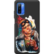 Черный чехол BoxFace Ulefone Note 12 Tanker Girl