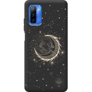 Черный чехол BoxFace Ulefone Note 12 Moon