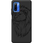 Черный чехол BoxFace Ulefone Note 12 Lion