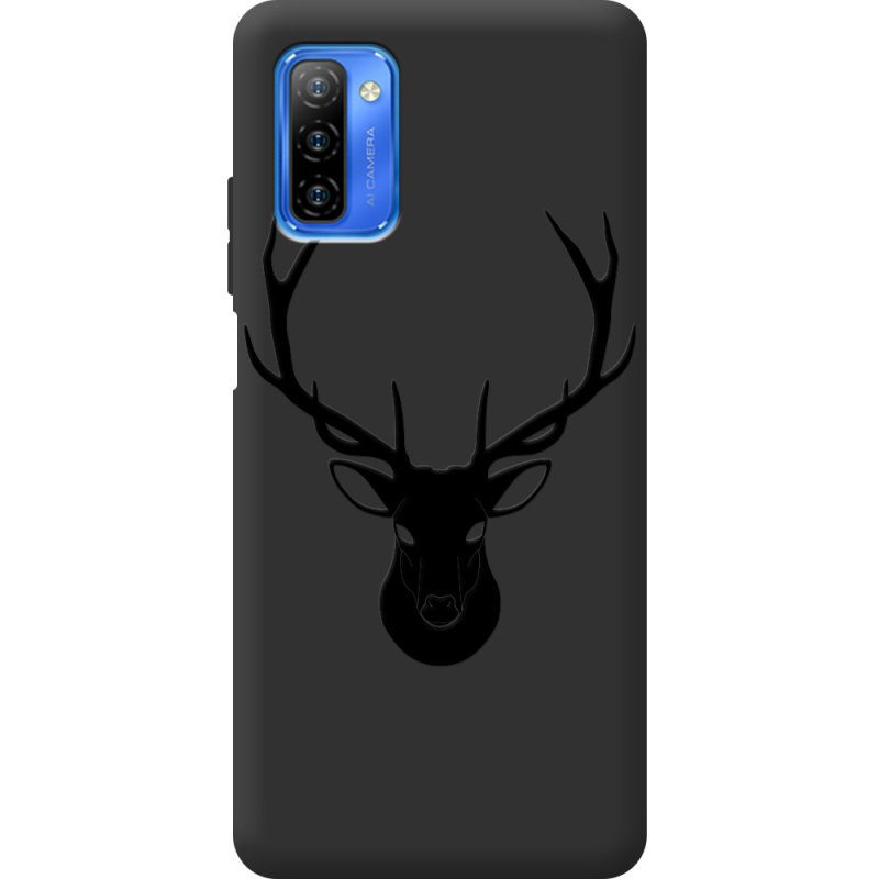 Черный чехол BoxFace Ulefone Note 12 Deer