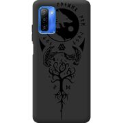 Черный чехол BoxFace Ulefone Note 12 Hugin and Munin