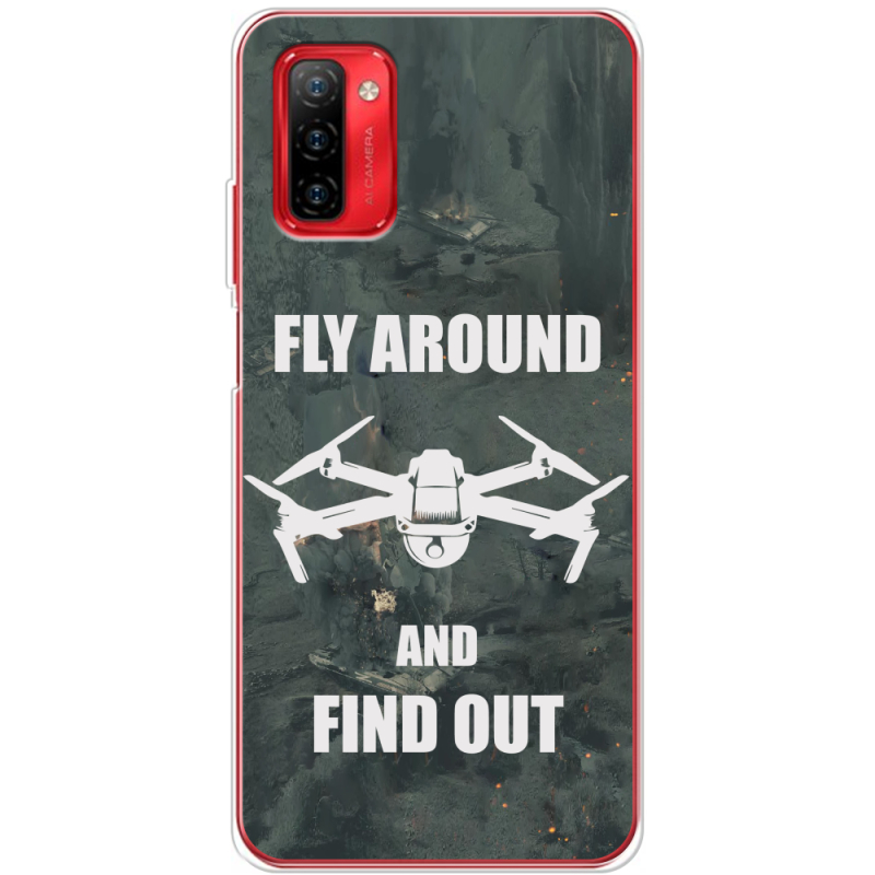 Чехол BoxFace Ulefone Note 12P Дрон Fly Around