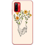 Чехол BoxFace Ulefone Note 12P Flower Hands