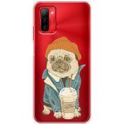 Прозрачный чехол BoxFace Ulefone Note 12P Dog Coffeeman