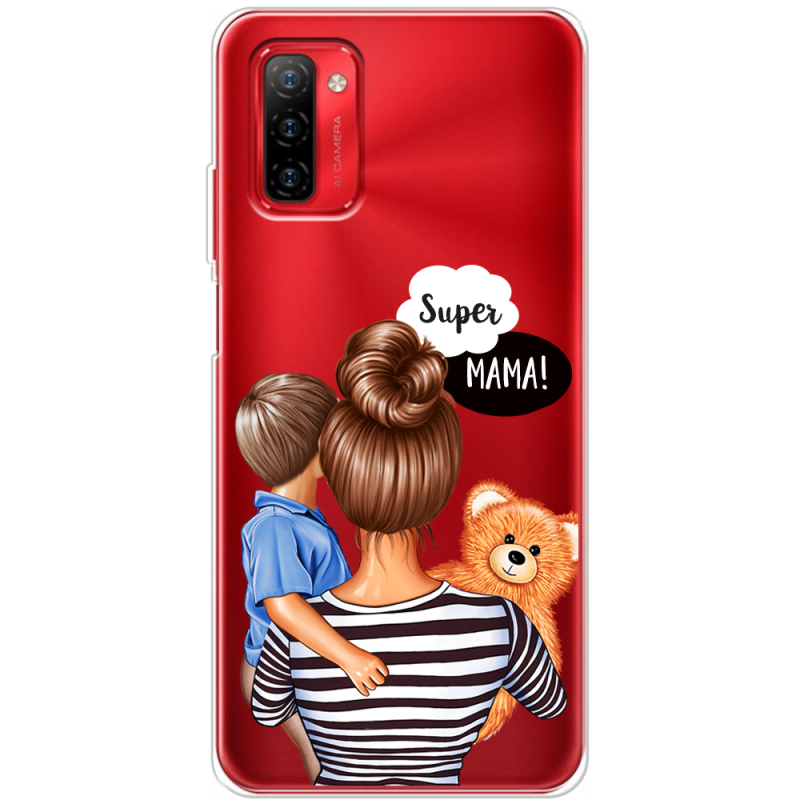 Прозрачный чехол BoxFace Ulefone Note 12P Super Mama and Son