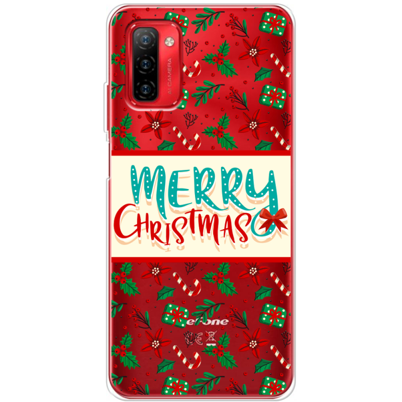 Прозрачный чехол BoxFace Ulefone Note 12P Vintage Christmas Pattern