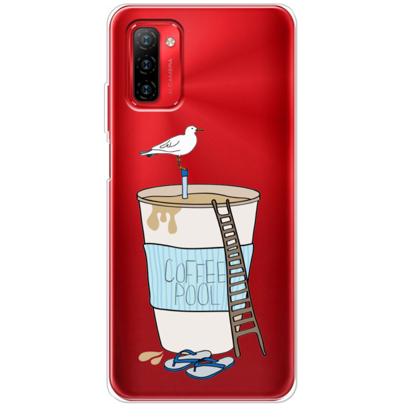 Прозрачный чехол BoxFace Ulefone Note 12P Segull in Cofee Pool