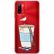 Прозрачный чехол BoxFace Ulefone Note 12P Segull in Cofee Pool
