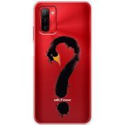 Прозрачный чехол BoxFace Ulefone Note 12P Swan question