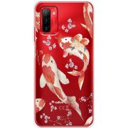 Прозрачный чехол BoxFace Ulefone Note 12P Japanese Koi Fish