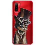 Прозрачный чехол BoxFace Ulefone Note 12P Steampunk Cat