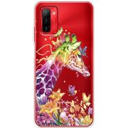 Прозрачный чехол BoxFace Ulefone Note 12P Colorful Giraffe