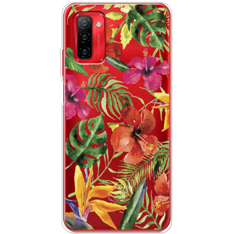 Прозрачный чехол BoxFace Ulefone Note 12P Tropical Flowers