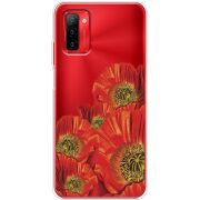 Прозрачный чехол BoxFace Ulefone Note 12P Red Poppies