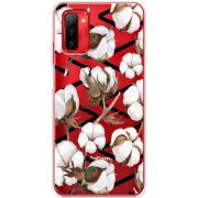 Прозрачный чехол BoxFace Ulefone Note 12P Cotton flowers