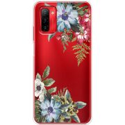 Прозрачный чехол BoxFace Ulefone Note 12P Floral