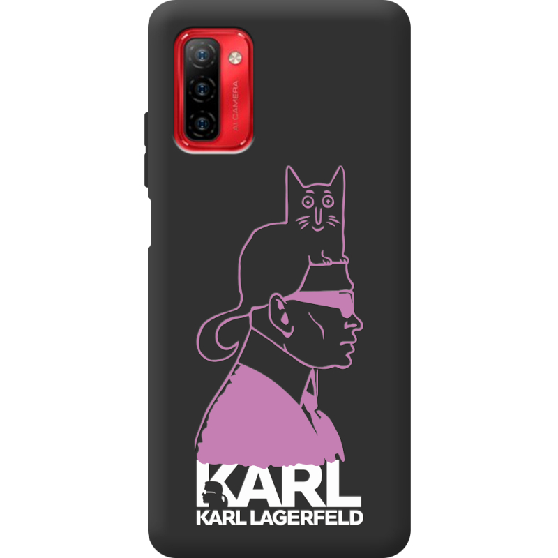 Черный чехол BoxFace Ulefone Note 12P Pink Karl