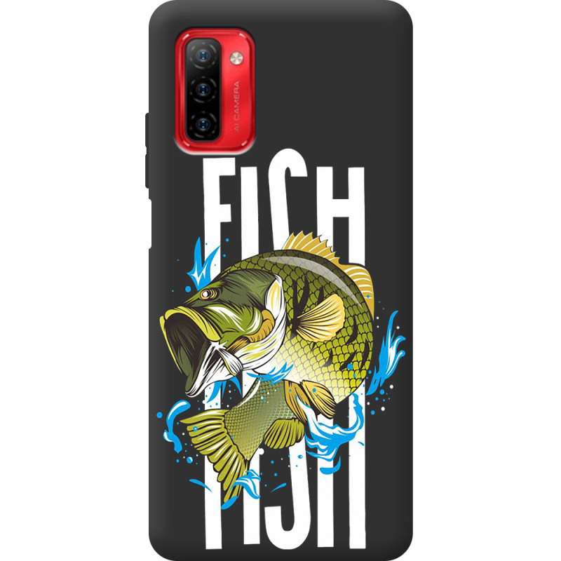 Черный чехол BoxFace Ulefone Note 12P Fish