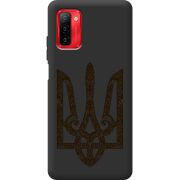 Черный чехол BoxFace Ulefone Note 12P Ukrainian Trident