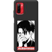 Черный чехол BoxFace Ulefone Note 12P Attack On Titan - Ackerman