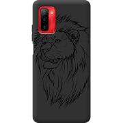 Черный чехол BoxFace Ulefone Note 12P Lion