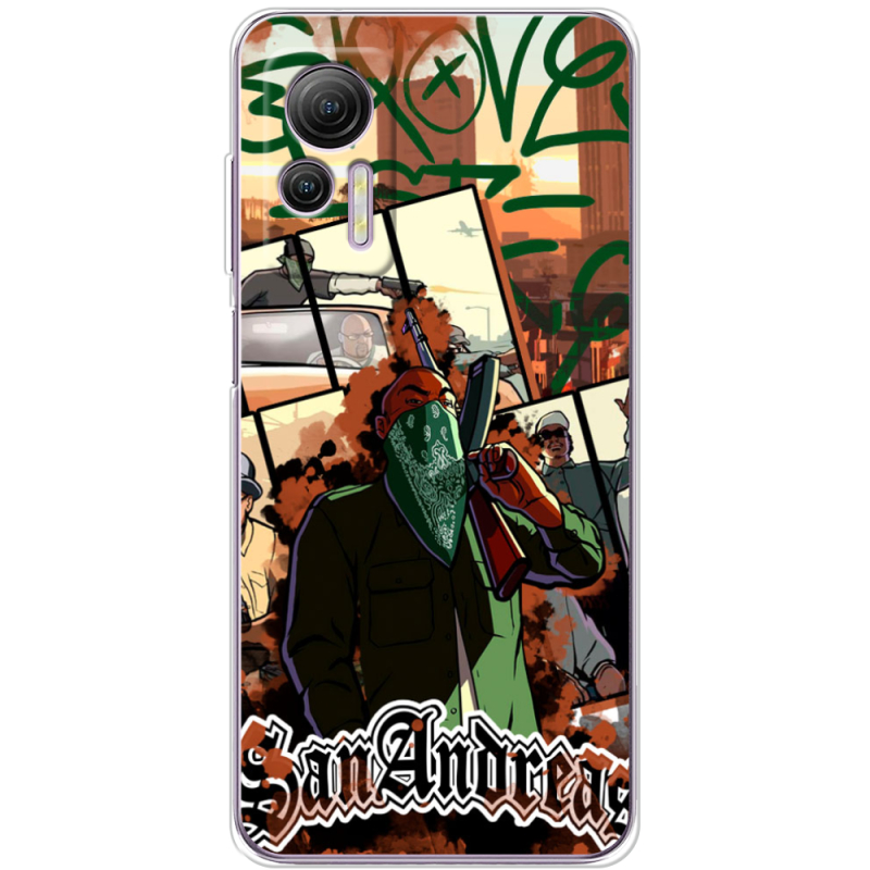 Чехол BoxFace Ulefone Note 14 GTA San Andreas