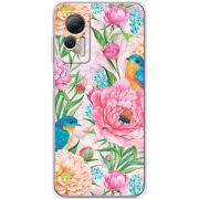 Чехол BoxFace Ulefone Note 14 Birds in Flowers