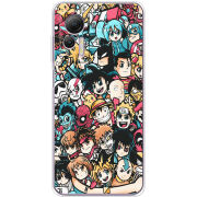 Чехол BoxFace Ulefone Note 14 Anime Stickers