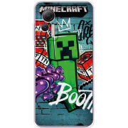 Чехол BoxFace Ulefone Note 14 Minecraft Graffiti