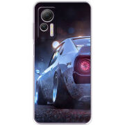 Чехол BoxFace Ulefone Note 14 Silver Car