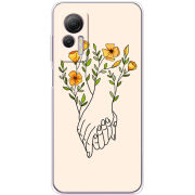 Чехол BoxFace Ulefone Note 14 Flower Hands