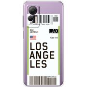 Прозрачный чехол BoxFace Ulefone Note 14 Ticket Los Angeles