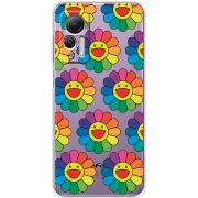 Прозрачный чехол BoxFace Ulefone Note 14 Hippie Flowers