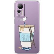 Прозрачный чехол BoxFace Ulefone Note 14 Segull in Cofee Pool
