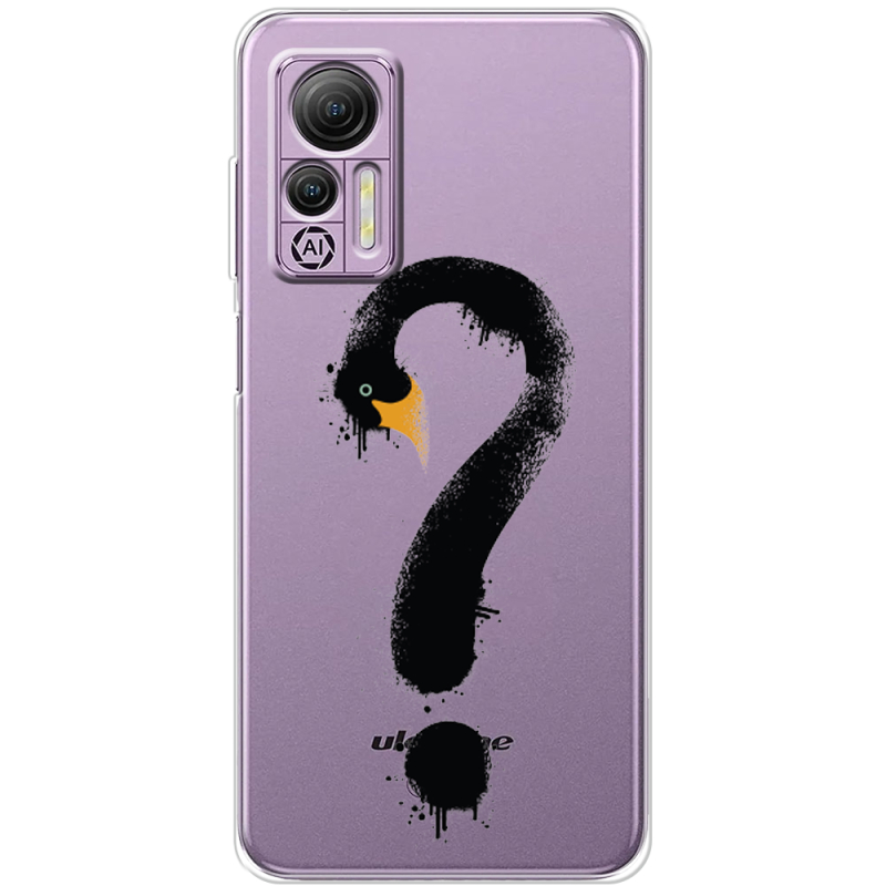 Прозрачный чехол BoxFace Ulefone Note 14 Swan question